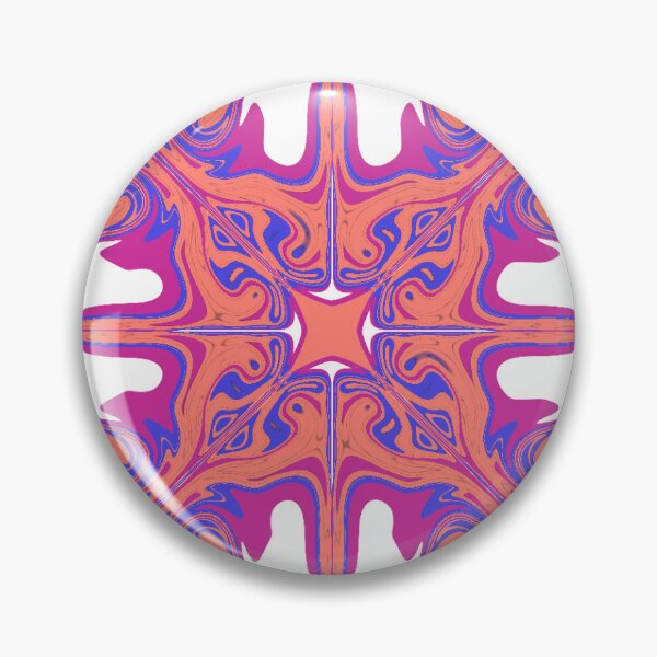 Item preview, Abstract Tile Design in Blue, Pink and Orange designed and sold by jwturcott.