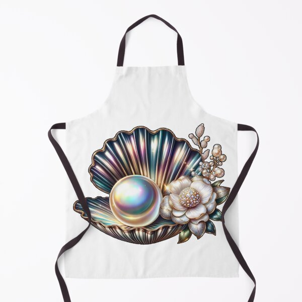 Item preview, Clamshell with Pearl and Flowers 6 designed and sold by SchokoGoth.
