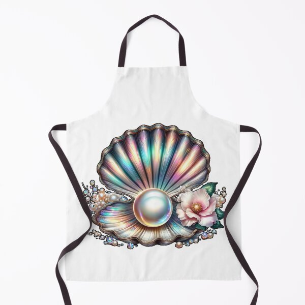Item preview, Clamshell with Pearl and Flowers 8 designed and sold by SchokoGoth.