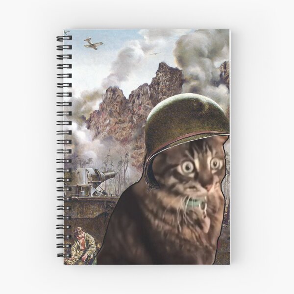 Item preview, Cat War PTSD Meme Silly designed and sold by chookiebookie.