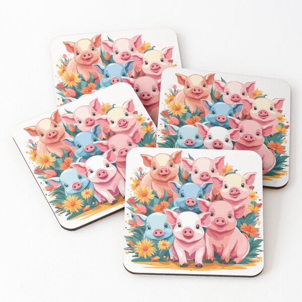Item preview, Cute Piglets designed and sold by WildlifeInc.
