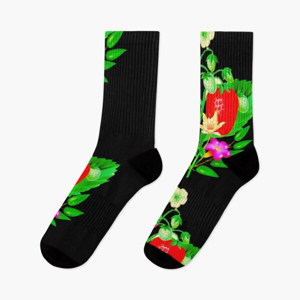 Aperçu de l'œuvre Plante de baies et fruits avec de superbes fleurs créée et vendue par Pattern Hub.