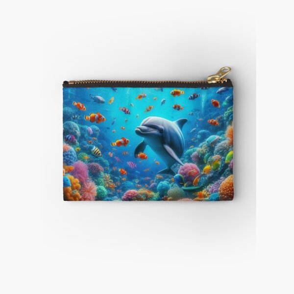 Item preview, Coral Dolphin 3 designed and sold by Sybille-Yates.