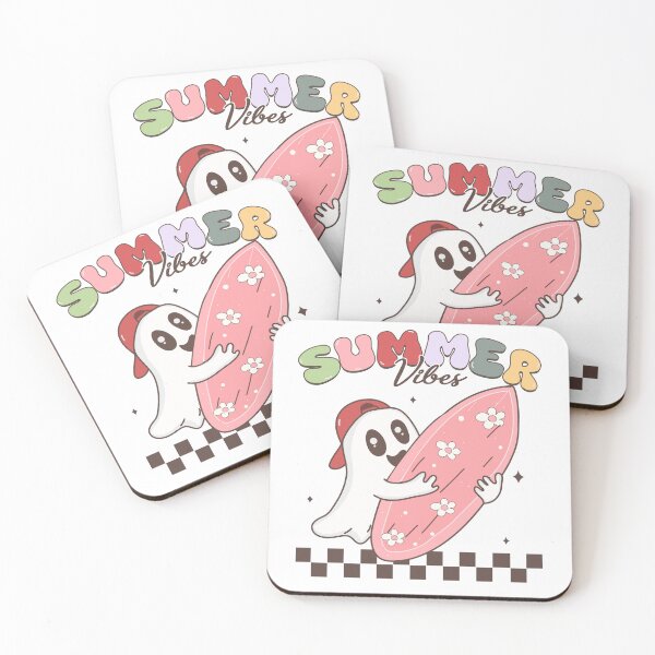 Item preview, Kawaii Ghost Surfing - Summer Vibes designed and sold by Snifferius.