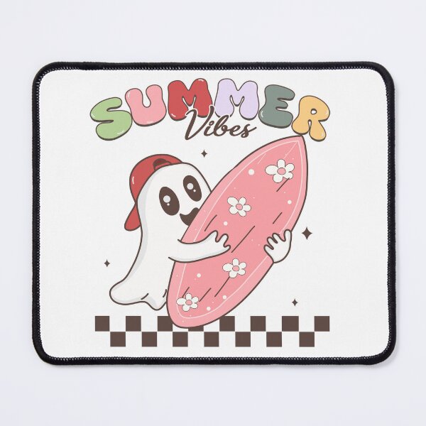 Item preview, Kawaii Ghost Surfing - Summer Vibes designed and sold by Snifferius.