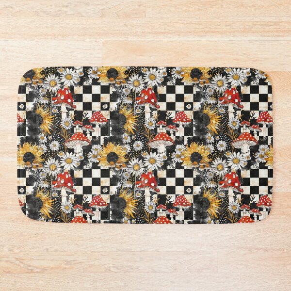 Item preview, mushroom patchwork designed and sold by YuliaHulia.