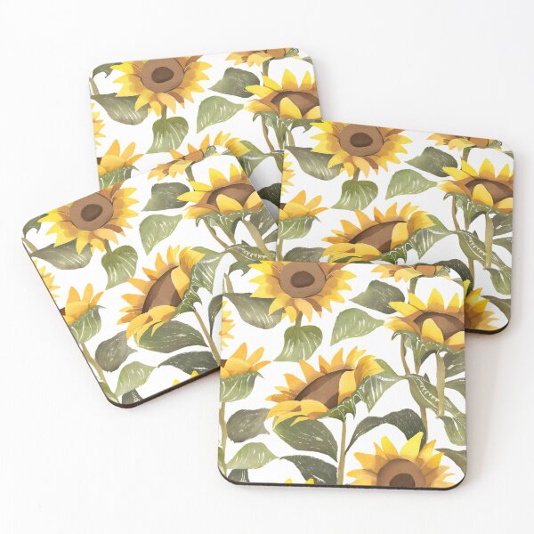 Item preview, Watercolor sunflower field designed and sold by AKRE R.
