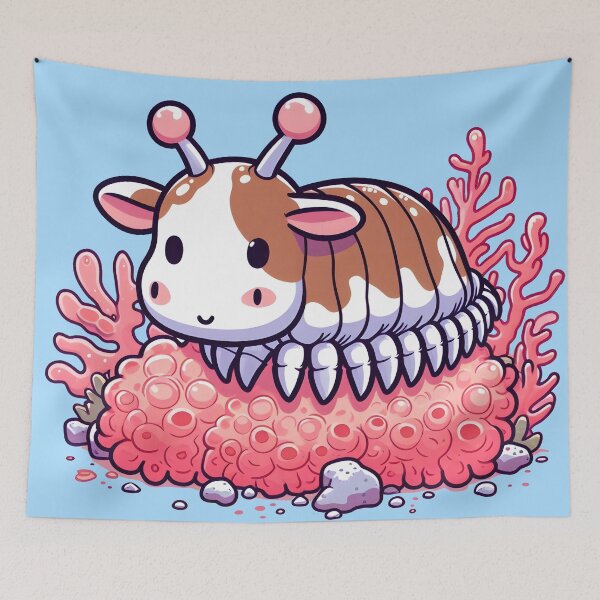 Item preview, dairy cow isopod designed and sold by aliraweb.
