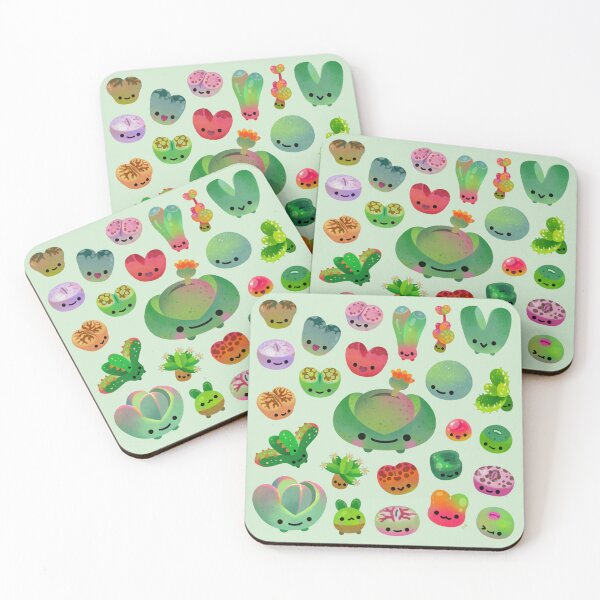 Item preview, Baby succulent 3 - Mesembs (green) designed and sold by pikaole.