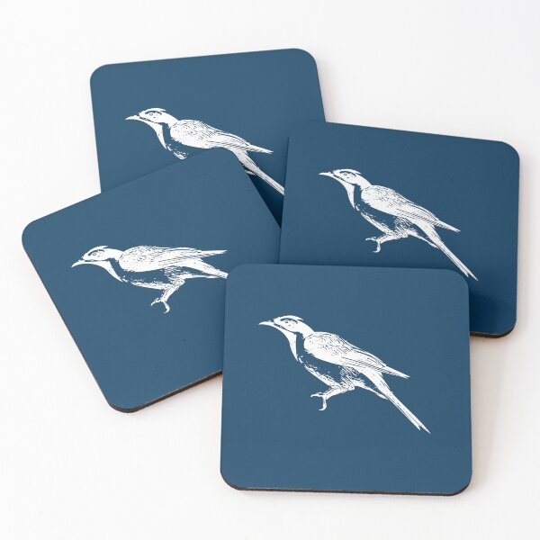 Item preview, Blue Faced Honeyeater White Design  designed and sold by designsasstultd.