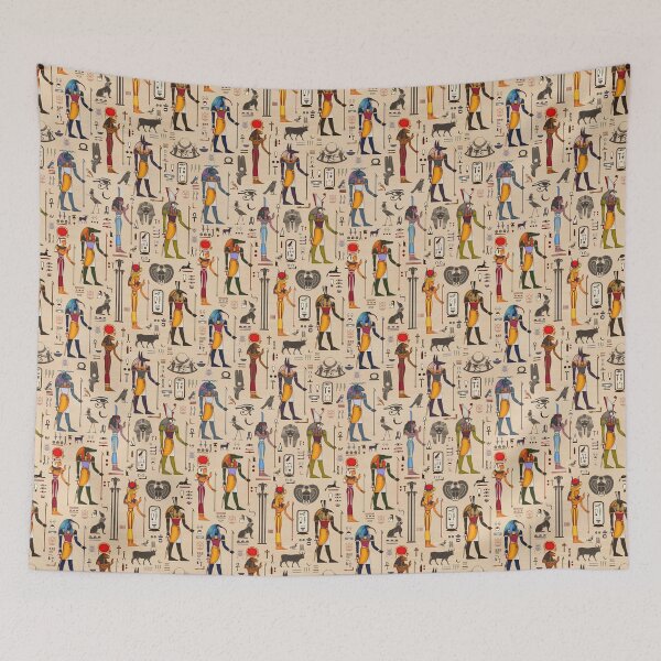 Item preview, Ancient egypt symbol.Fabric.Seamless. designed and sold by Borozenets.