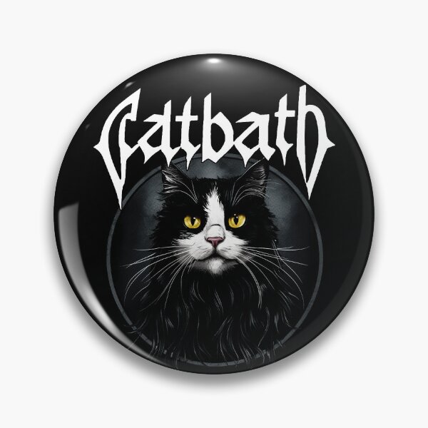 Item preview, Catbath - Abbath Black Metal Cat designed and sold by DeegePrint.