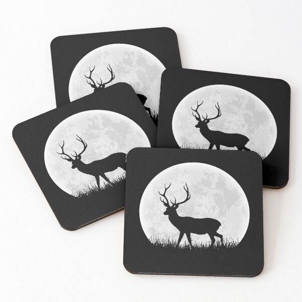 Item preview, Moon Silhouette - Wild Deer designed and sold by STUDIO-72.