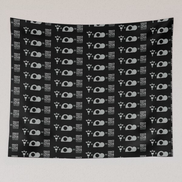 Item preview, The Easter Equation (grayscale) designed and sold by CamelCactus.