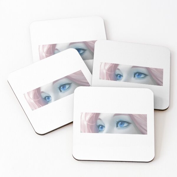 Item preview, Seraphine eyes abstract art design designed and sold by QraVibe.