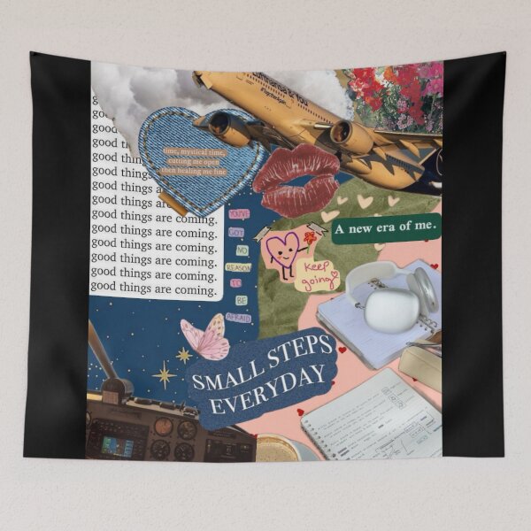 Item preview, Aesthetic collage| vision board  designed and sold by Lavannya.