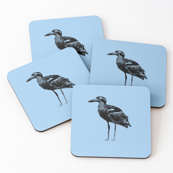Item preview, Beach Thick-nee Stone-curlew Black Design  designed and sold by designsasstultd.