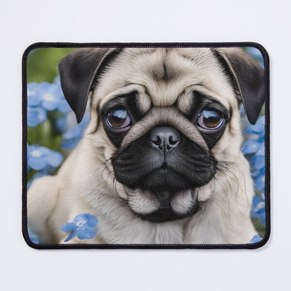 Item preview, Cute Pug Puppie Photo designed and sold by CyberArtistOne.