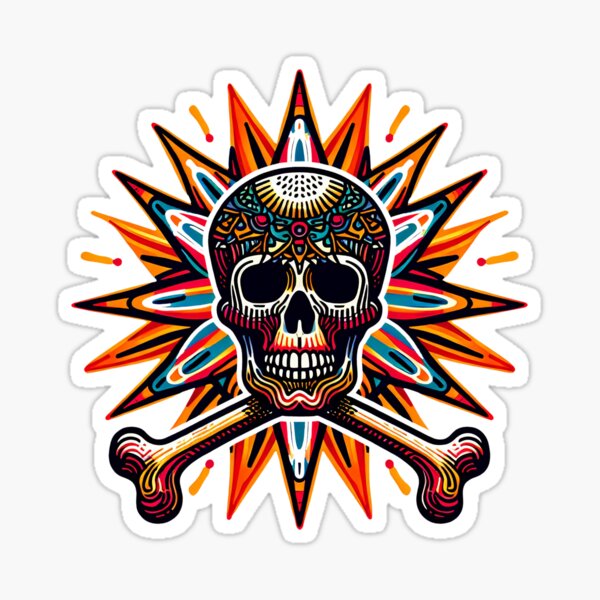 Artikel-Vorschau von Totenkopf Sonne Abstrakt, designt und verkauft von Kobeko.