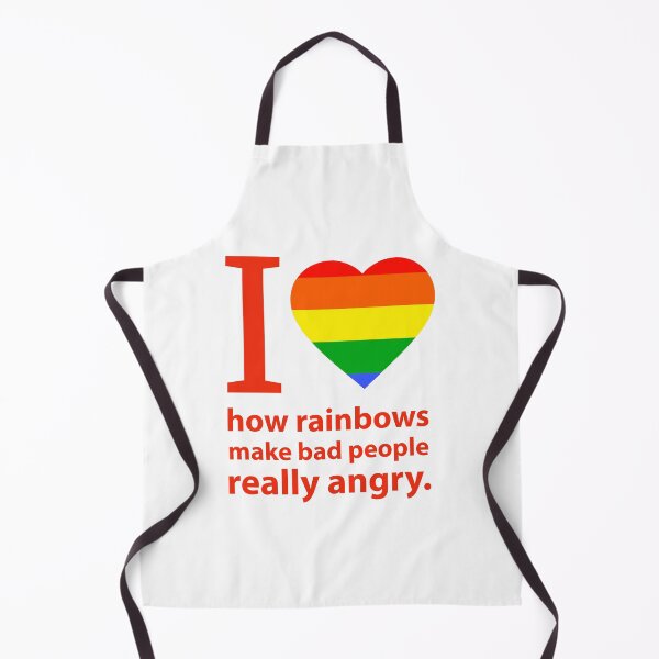 Item preview, I love how rainbows make bad people angry designed and sold by Rachel the Artist .