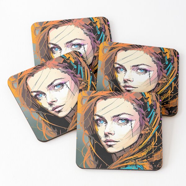 Item preview, Portrait of a woman designed and sold by MrBooch.