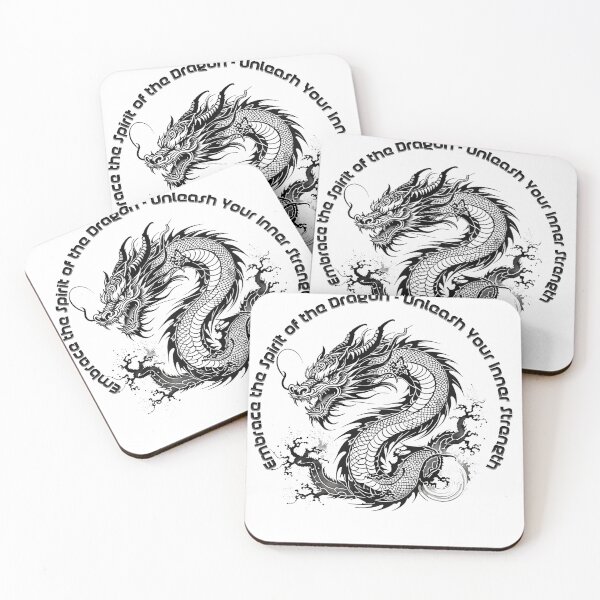 Item preview, Embrace the Spirit of the Dragon - Unleash Your Inner Strength designed and sold by Jr-Mensagens.