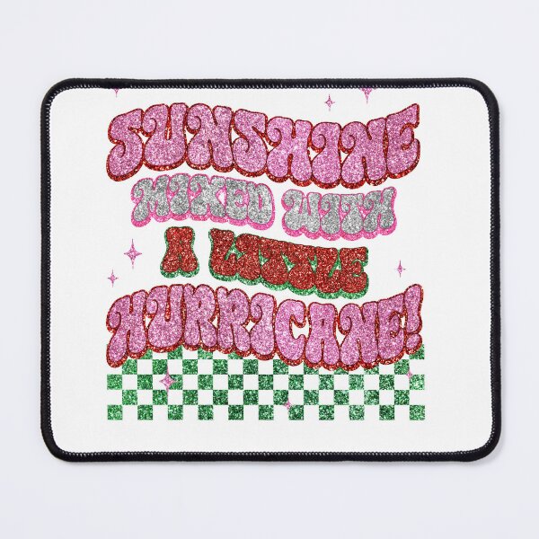 Item preview, SUNSHINE MIED WITH A LITTLE HURRICANE GLITTER SPARKLING designed and sold by DXINERZ.