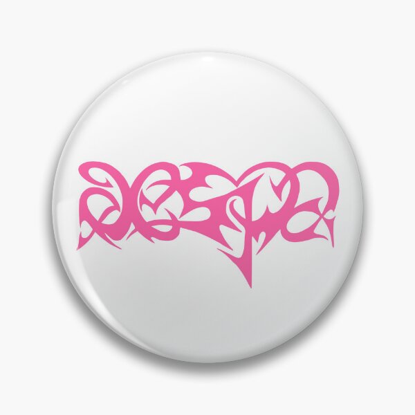 Item preview, Copy of aespa - Armageddon aespa Logo 2 (Pink) designed and sold by Positive | K4U.