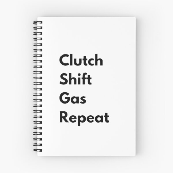 Item preview, Clutch, Shift, Gas, Repeat designed and sold by Big-E-Designs1.