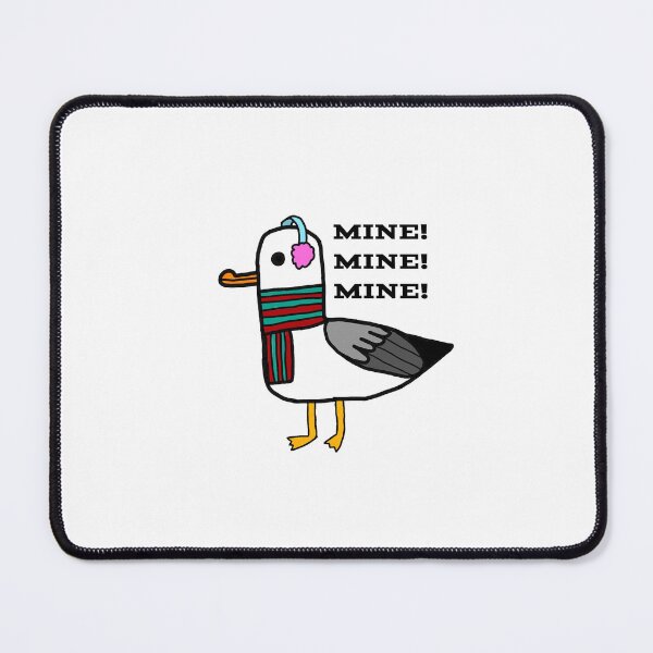 Item preview, Mine Mine Mine Seagull designed and sold by Sams-Doodles.