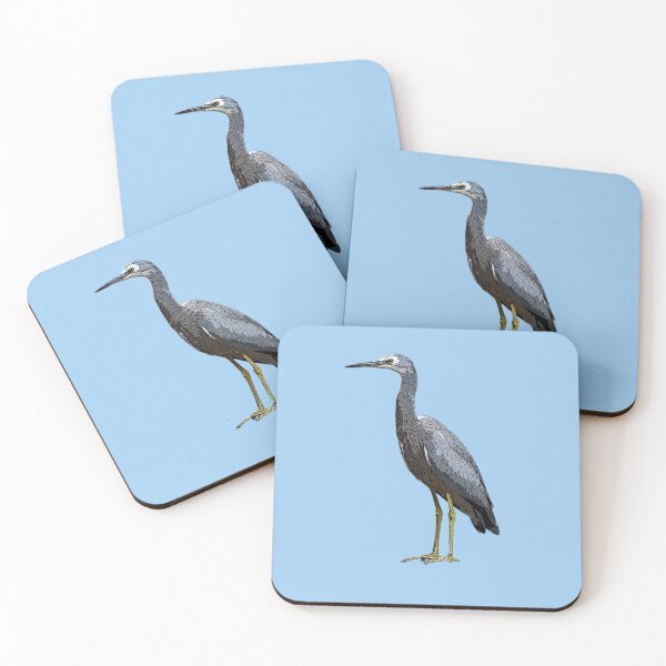 Item preview, White Faced Heron Color Design  designed and sold by designsasstultd.