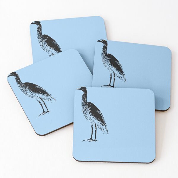 Item preview, White Faced Heron Black Design  designed and sold by designsasstultd.