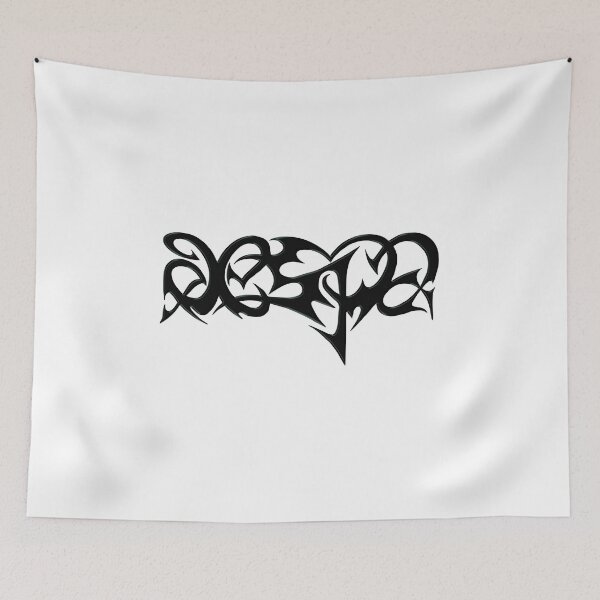 Item preview, aespa - Armageddon aespa Logo 2 (3D Black) designed and sold by Positive | K4U.