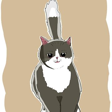 Artwork thumbnail, tux the cat by Rifftoons