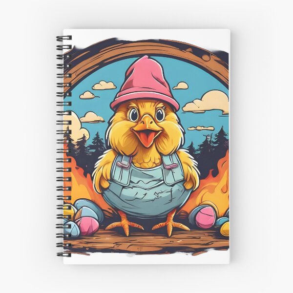 Item preview, easter egger chicken at the bonfire designed and sold by Karaz's Animal Kingdom.