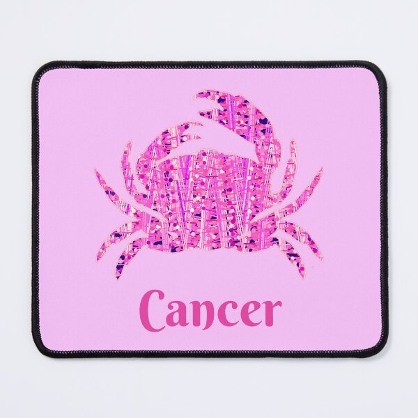 Item preview, Zodiac Sign for Cancer in Maroon and Pink designed and sold by Marymarice.
