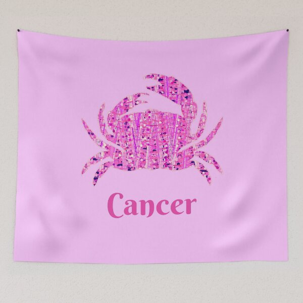 Item preview, Zodiac Sign for Cancer in Maroon and Pink designed and sold by Marymarice.