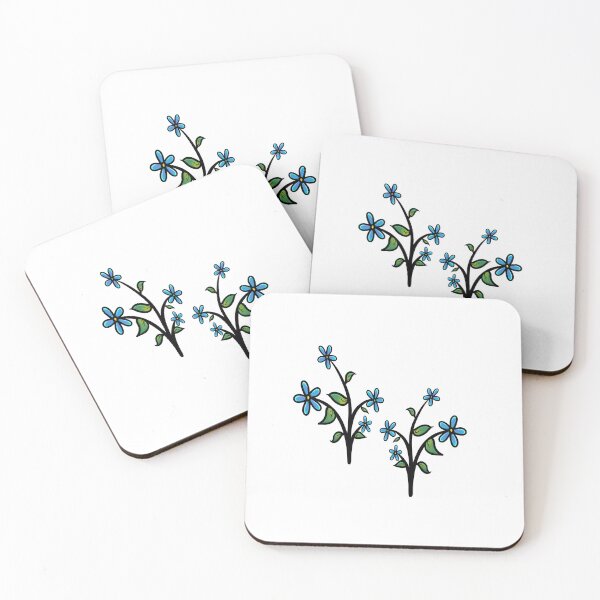 Item preview, Blue Flowers designed and sold by ShaeRaindrop.