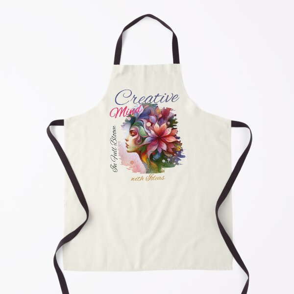 Item preview, Creative Mind: In Full Bloom with Ideas - Abstract Colorful Flowerhead Woman designed and sold by Space Sense.