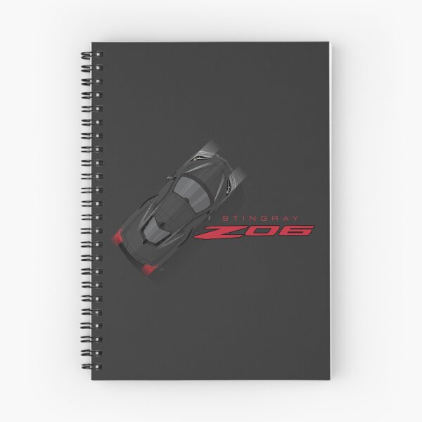 Item preview, Black Chevy Corvette C8 Illustration designed and sold by blackdogshop.