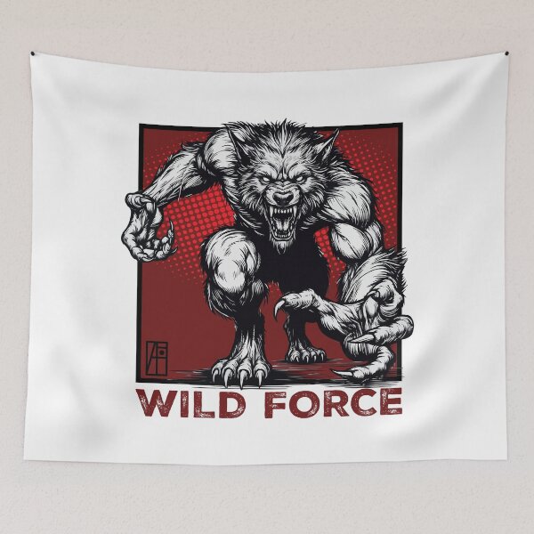 Item preview, WEREWOLF - WOLFMAN - WILD FORCE - WARRIOR - 3 designed and sold by ArtProjectShop.