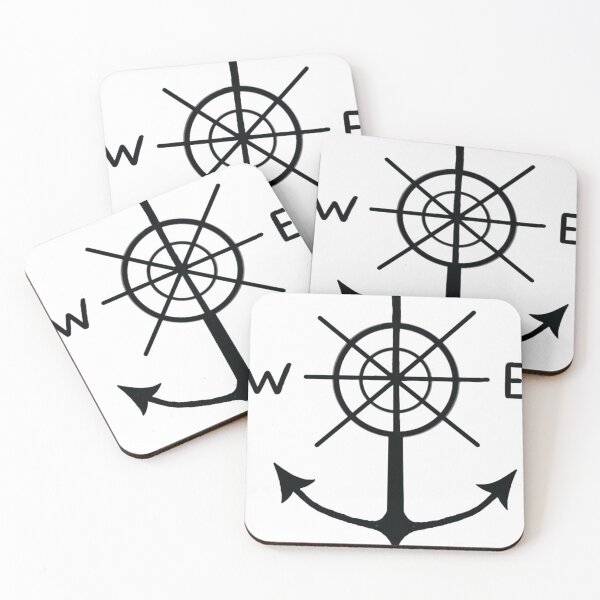 Item preview, Anchor compass designed and sold by MatrixTattoo.