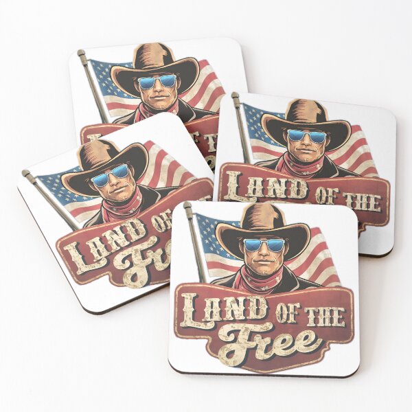 Item preview, Vintage American Cowboy Land Of The Free designed and sold by PlanetMarker.