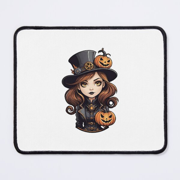 Item preview, Steampunk Halloween Gold-Eyed girl designed and sold by themachinedream.