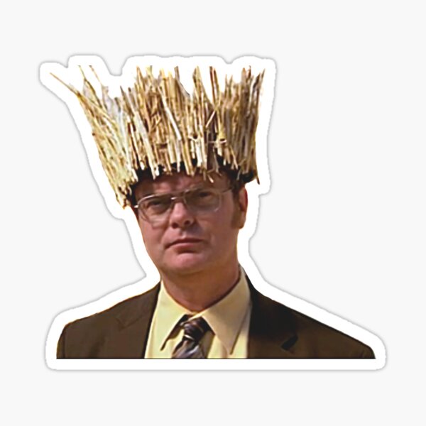 "The Hay King" Sticker for Sale by NormalClothes Redbubble