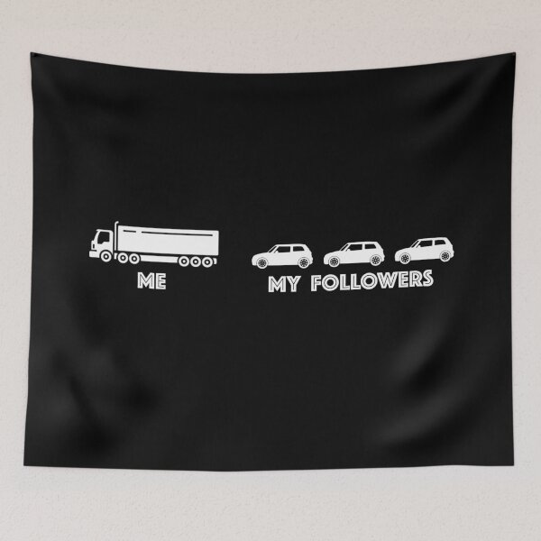 Item preview, Me and my followers | Trucks, lorries designed and sold by WeiderMerch.