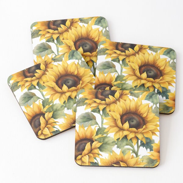 Item preview, Sunflower watercolor painting  designed and sold by AKRE R.