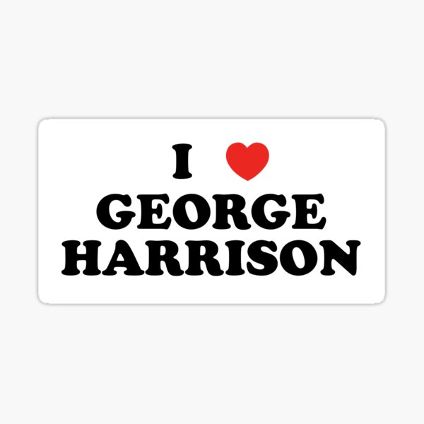 Item preview, george harrison designed and sold by vaguelynovember.