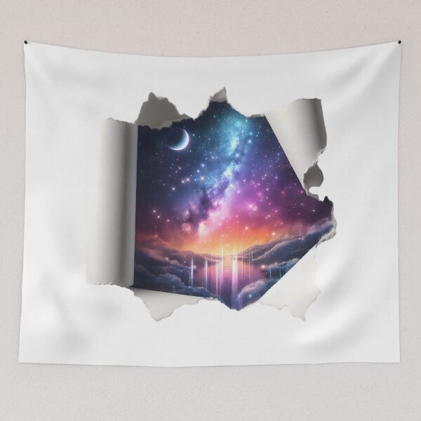 Item preview, Enigmatic Revelation Starry Night Escape designed and sold by AI-Only Creations.