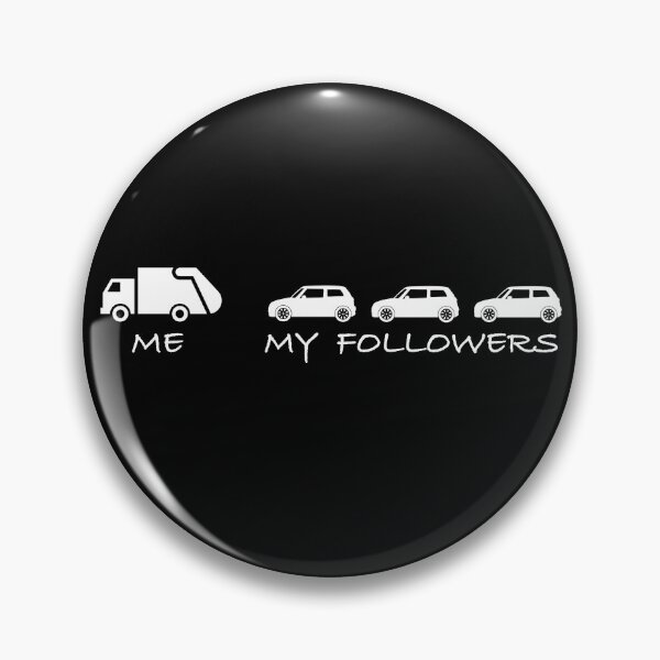 Item preview, Me and my followers | Garbage truck, garbage bag, waste designed and sold by WeiderMerch.